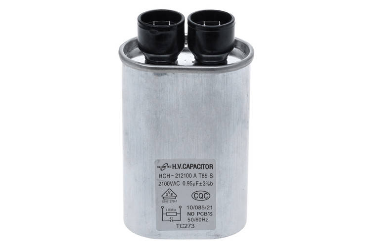 

Конденсатор высоковольтный 0.95uF 2100V для СВЧ печи