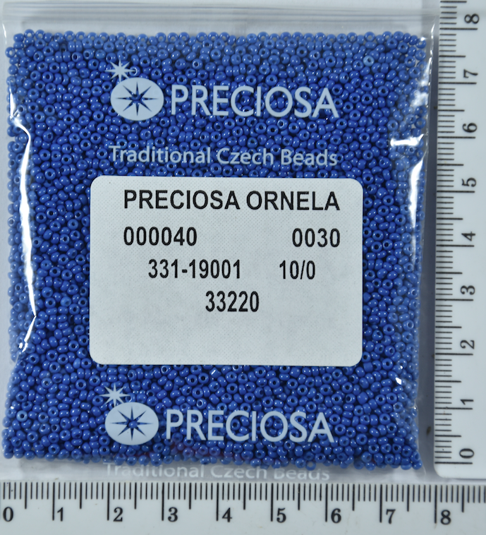 

Бисер PRECIOSA №10/0 натурал №33220 пакет 50 грамм уп=1пакет
