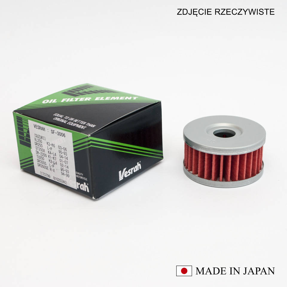 

VESRAH МАСЛЯНЫЙ ФИЛЬТР HF136 (MADE IN JAPAN)/SF-3006