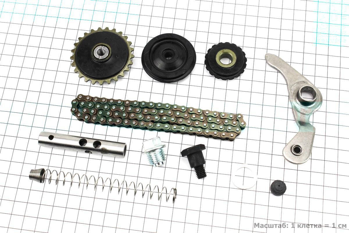 

Цепь распредвала 110сс - 25H-84L + ролики 3шт + коромысло + натяжитель, к-кт (338699)