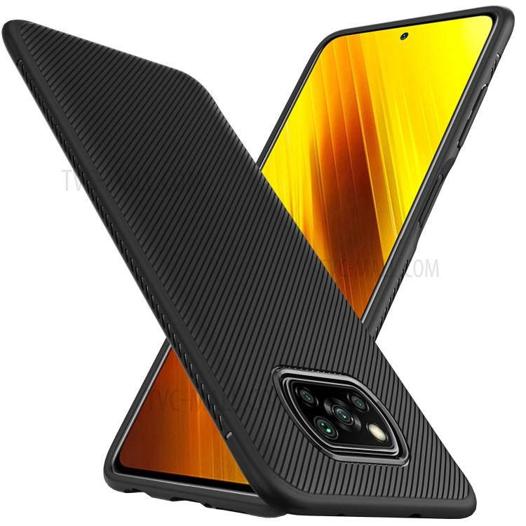 

Силиконовый чехол для Xiaomi Poco X3 Pro Черный бампер