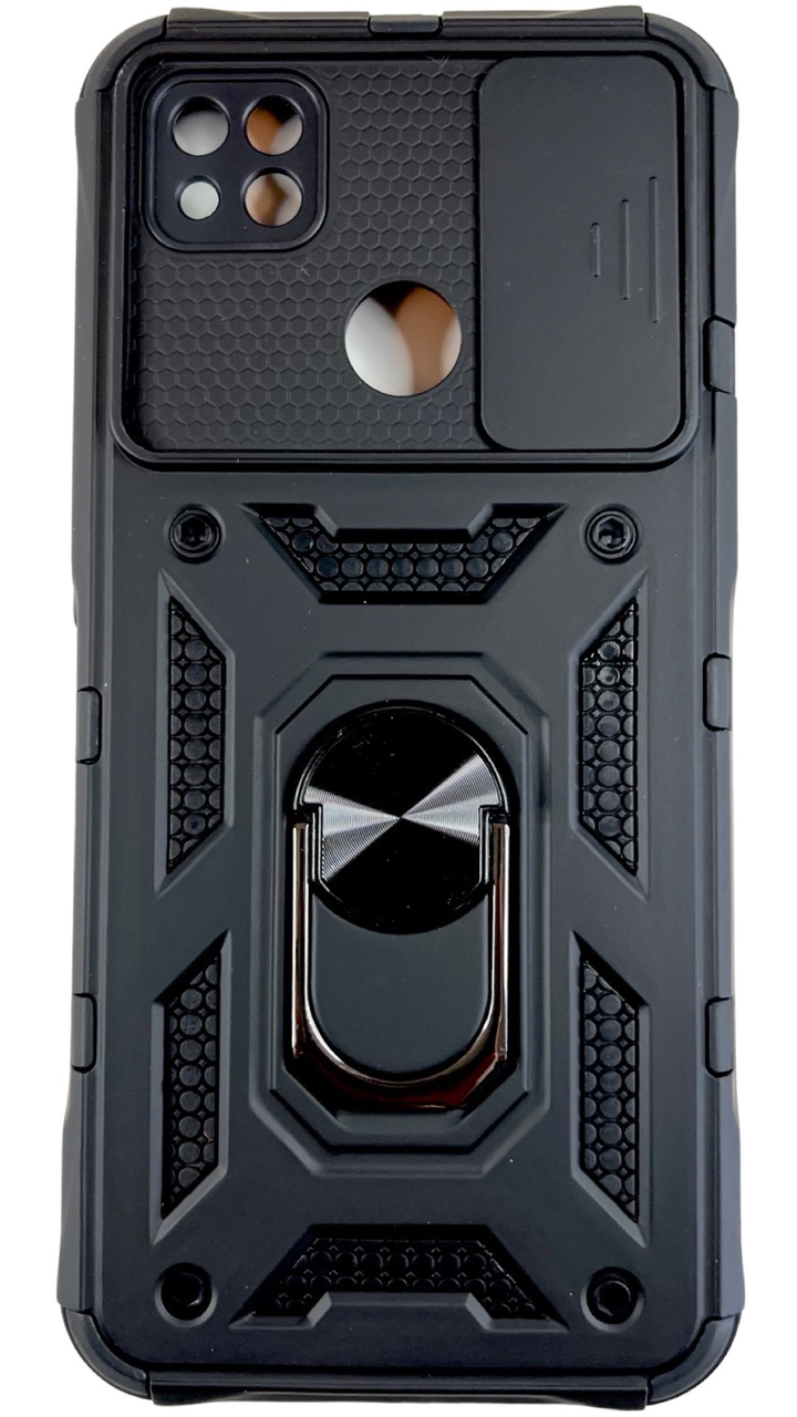 

PC + TPU чехол New armor на Xiaomi Redmi 9C (на редми 9ц) черный, Разные цвета
