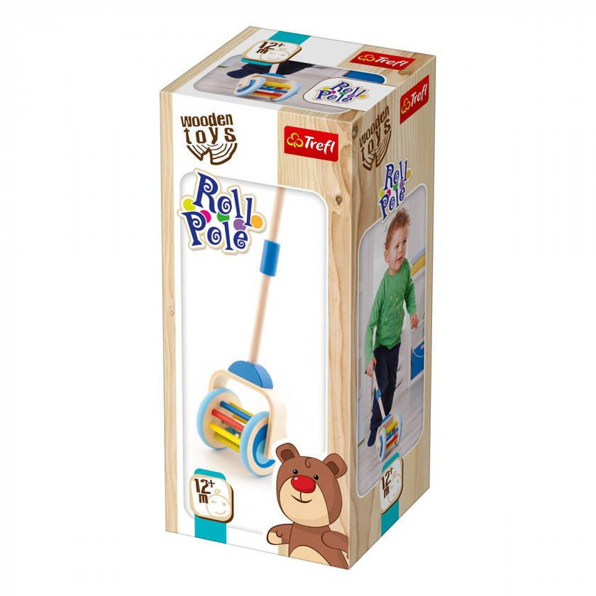 

Игрушка-каталка Trefl Roll Pole