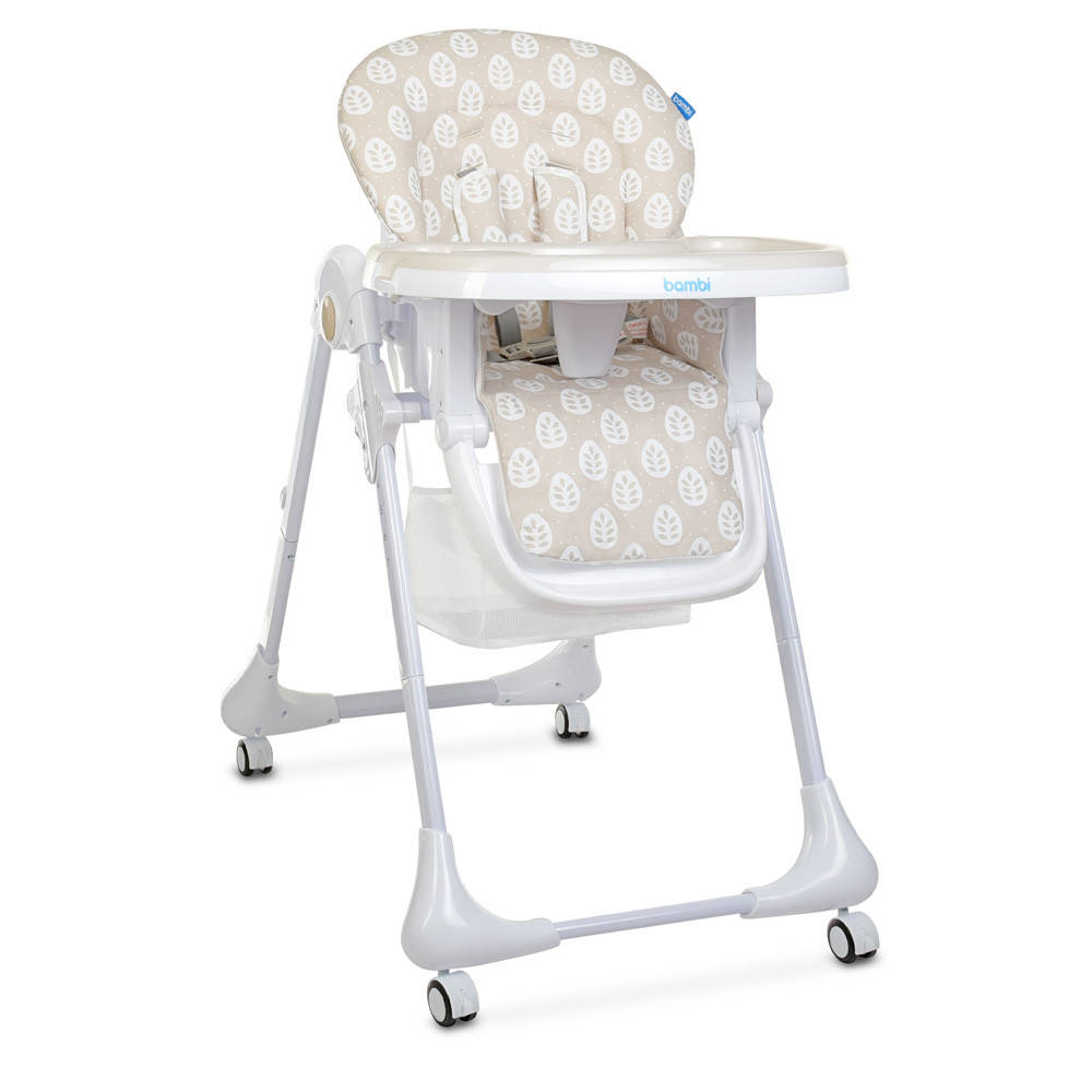 

Стульчик для кормления M 3233 Leaf Beige, Бежевый