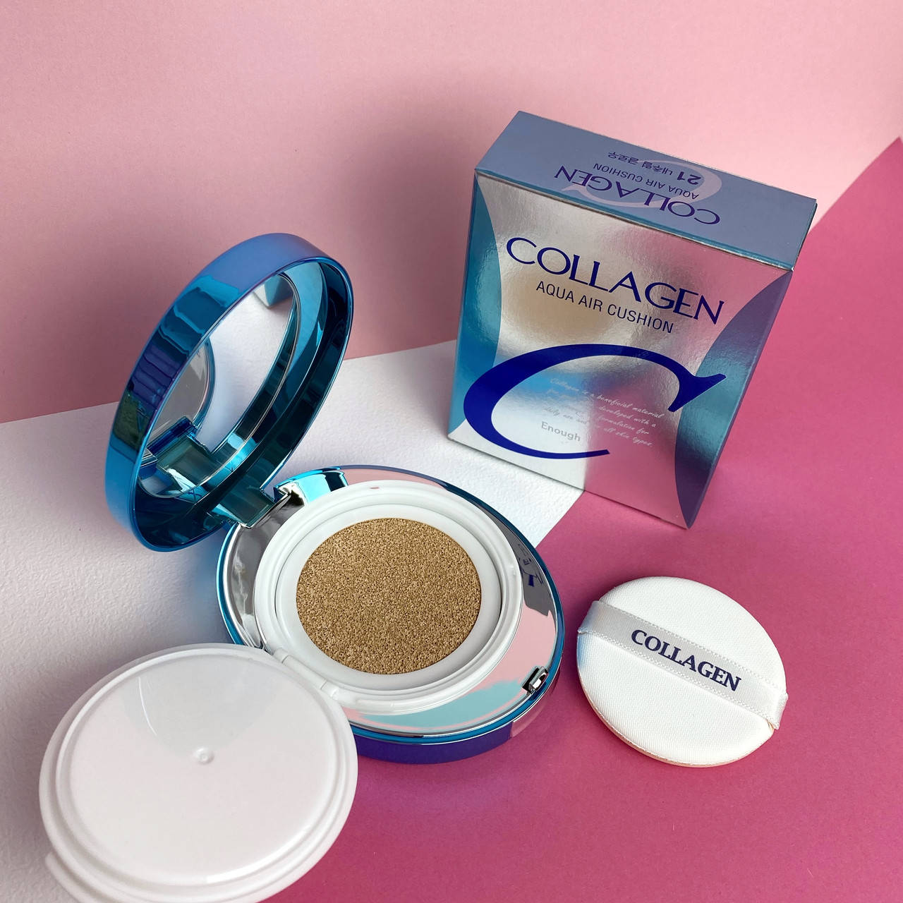 

Увлажняющий кушон с коллагеном Enough Collagen Aqua Air Cushion №21