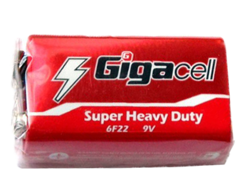 

Батарейка Gigacell 6F22 Крона