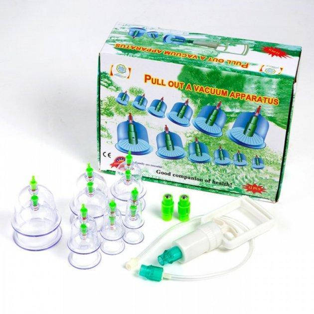 

Массажные вакуумные банки для домашней терапии Pull Out A Vacuum Apparatus 6 шт
