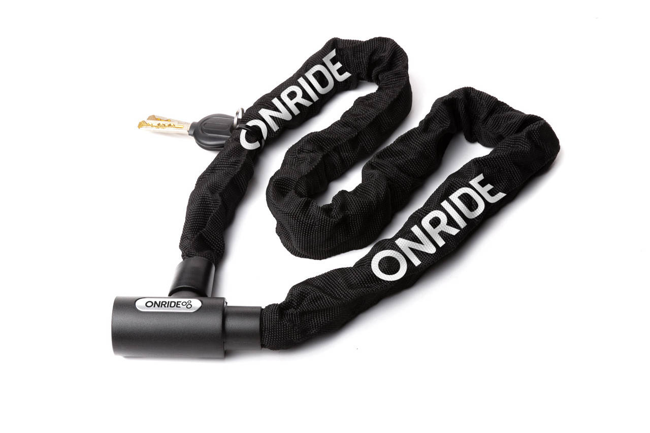 

Замок для велосипеда ONRIDE Tie Lock 30 ланцюговий 6*1000мм