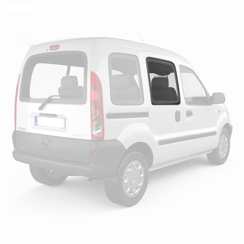 

Боковое стекло Renault Kangoo (97-07) Переднее салонное Правое (Рено Кенго), Зелёный