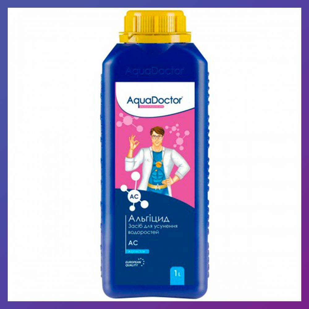 

Химия для бассейна AquaDoctor АС альгицид 1л