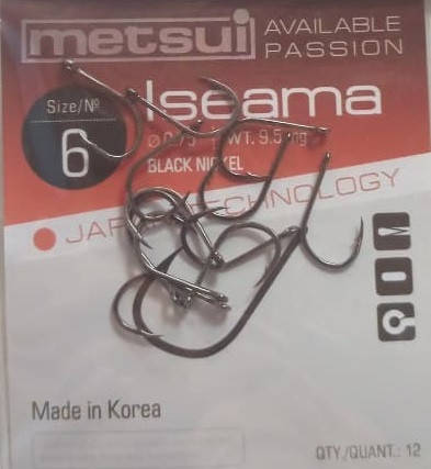 

Крючки Metsui Iseama № 6