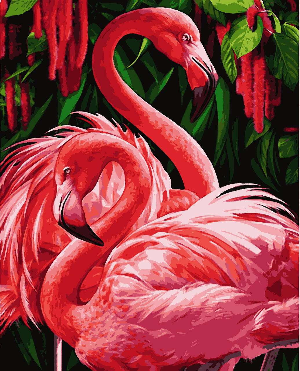 

Картины по номерам "Фламинго" 40*50 см , Artissimo PN5740, Разноцветный
