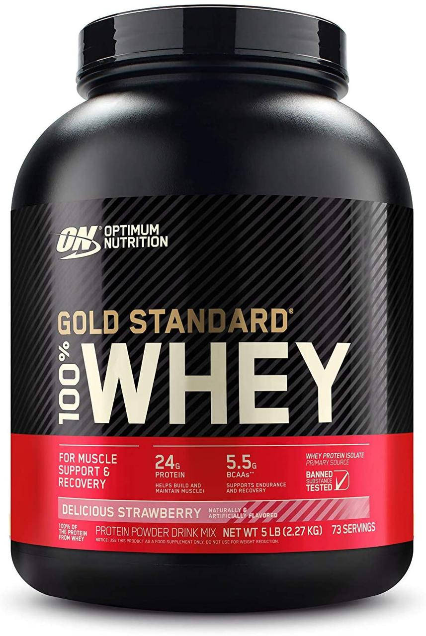 

Сывороточный протеин изолят Optimum Nutrition 100% Whey Gold Standard (2.3 кг) оптимум вей голд стандарт