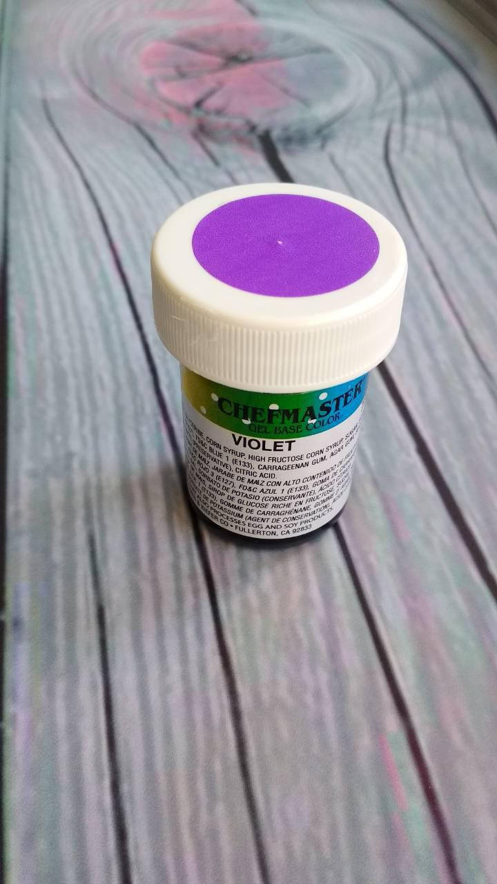 

Краска "Chefmaster" пастообразная VIOLET 28 г. Гелевый краситель.