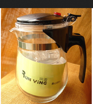 

Заварочник Teapot с кнопкой кофе/чай пуэр - 500 мл. №17-1, Черный