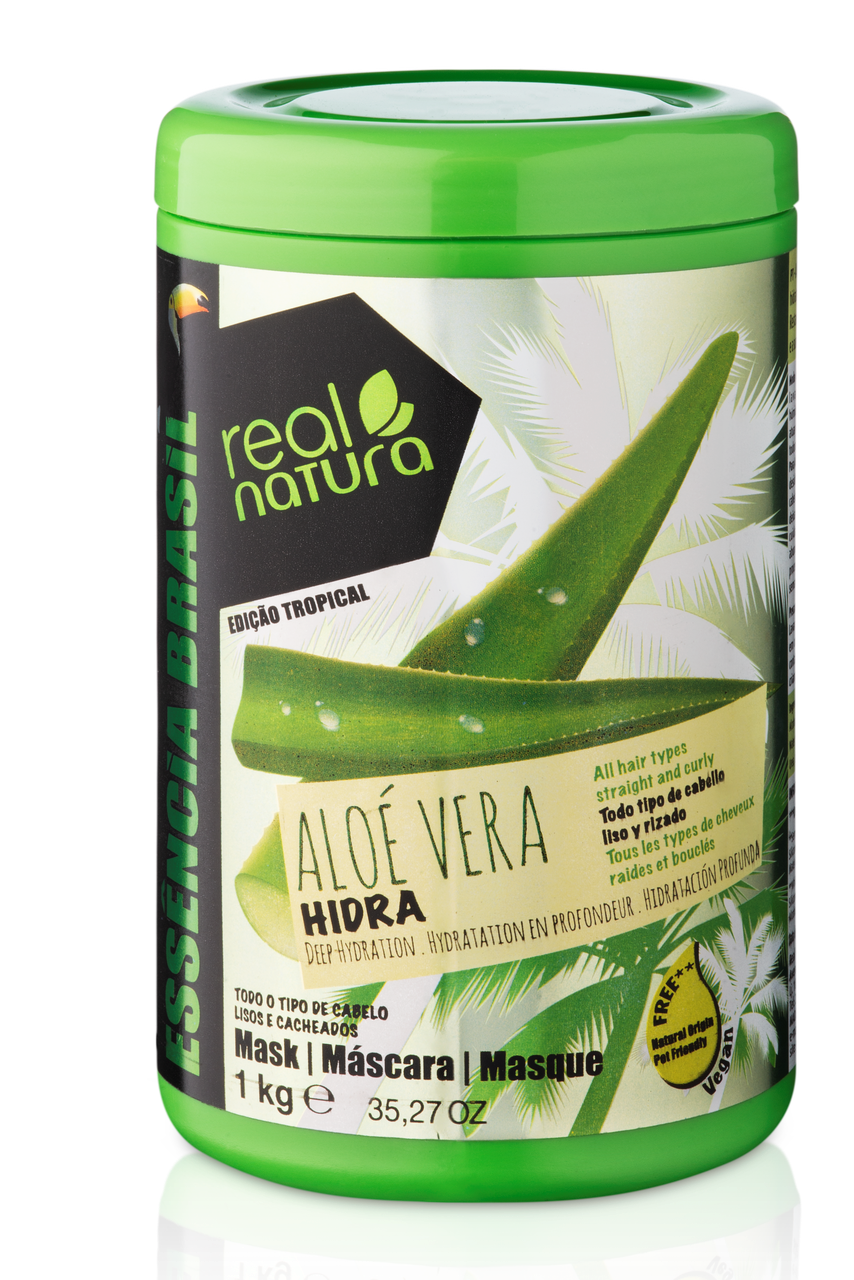 

Маска Real Natura Aloe Vera Hidra для увлажнения ослабленных волос 1kg