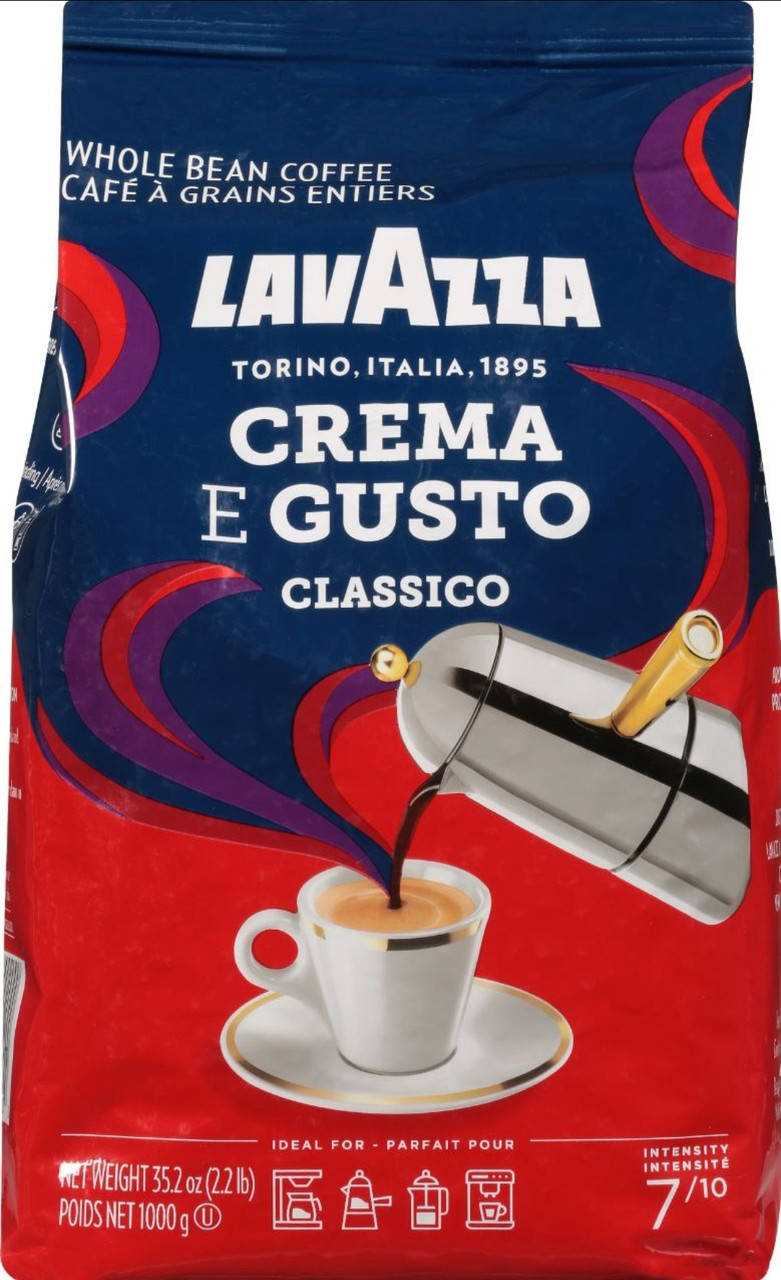 

Оригинал! Lavazza Crema e Gusto Classico кофе в зернах 1кг