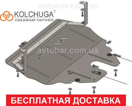 

Защита двигателя Skoda Fabia (2007-2014) объем-1,4;1,6;1,4TDI;1,6TDI;1,9TDI