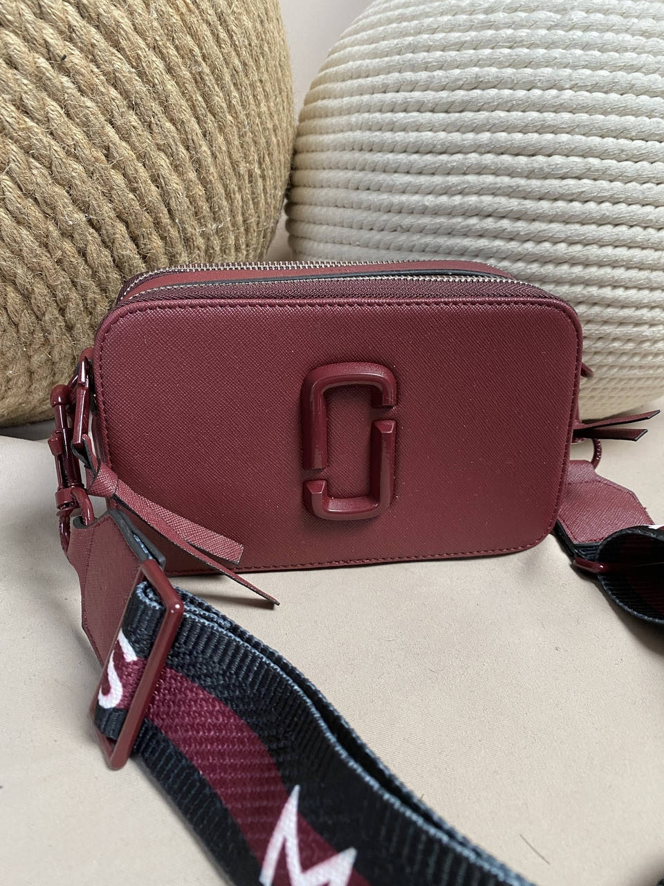 

Сумка Женская Marc Jacobs Snapshot Cherry Вишнёвого Цвета