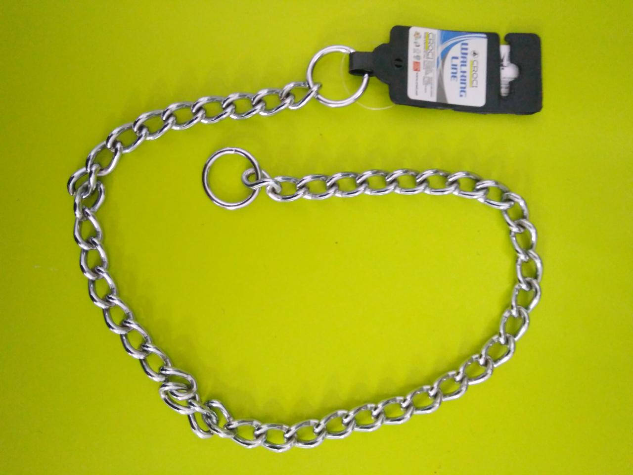 

Ошейник для собак металлический рывковой цепочка якорная Croci 70см х 4 мм C5AS0808