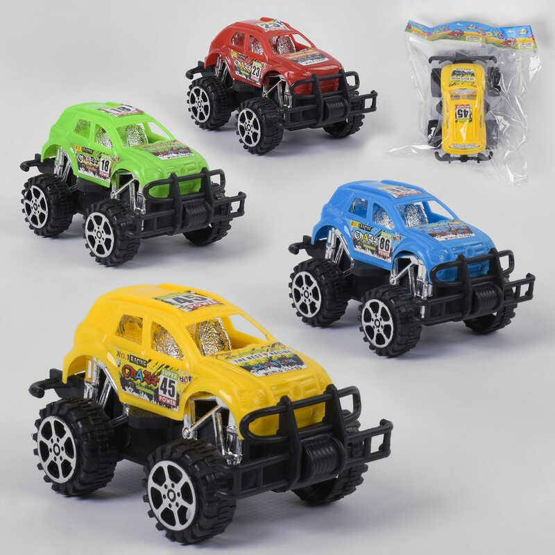 

Джип игрушечный, 4 цвета, инерция, 1шт, YC988