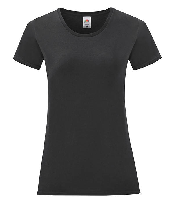 

Женская футболка Iconic 2XL, 36 Черный