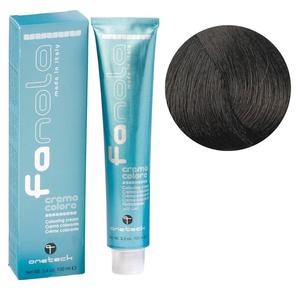 

Крем-краска для волос Fanola №3/0 Dark chestnut 100 мл (2962Qu)