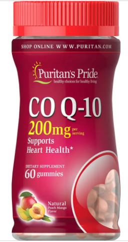 

Коэнзим Q-10, Co Q-10, Puritan's Pride, 200 мг, 60 жевательных конфет (PTP-58123)