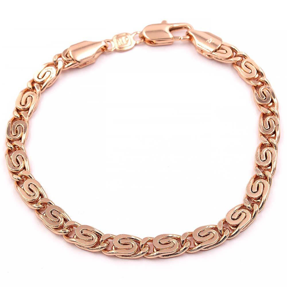 

Браслет позолота "скрепка" 0,5*18-18,5 см (Медицинское золото)