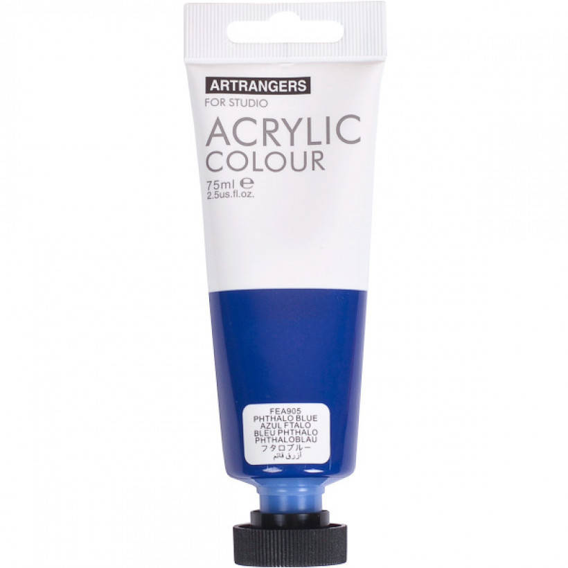 

Художественная акриловая краска Art Ranger Acrylic 905 Phthalo blue, Синий