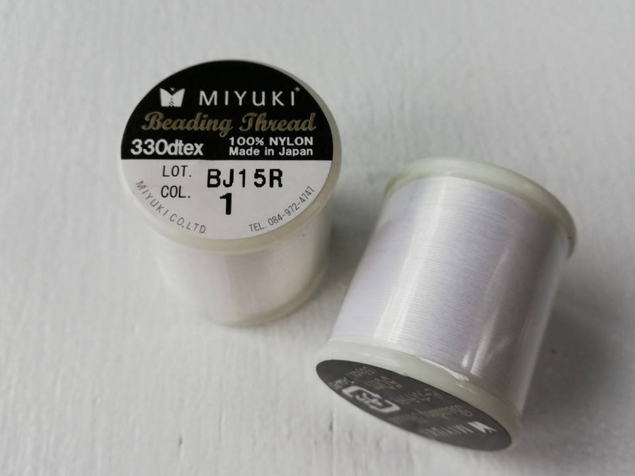 

Нитки Miyuki №1 Білий