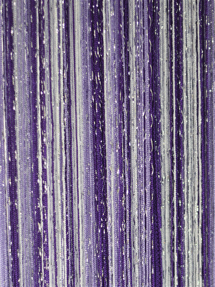 

Шторы нити Радуга Дождь №1+12+205, кисея 3х3 м