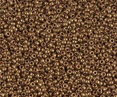 

Мiyuki 15/0 круглий 0457L Metallic Lt.Bronze