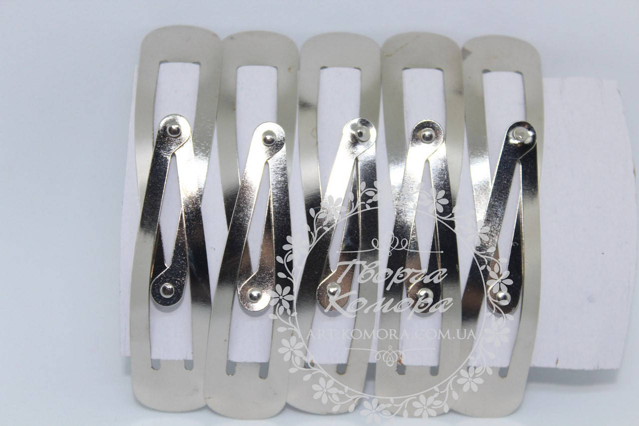 

Тик-так. Металл, серебряный, 8 см