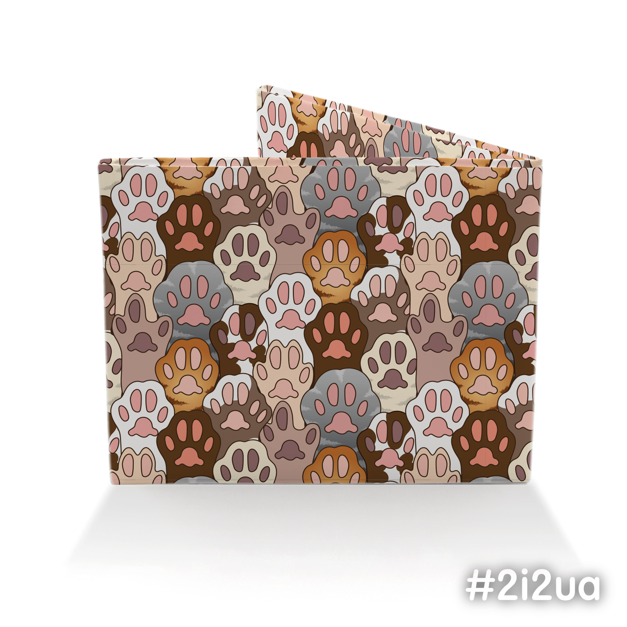

Кошелек ультратонкий #2i2ua (Лапки)