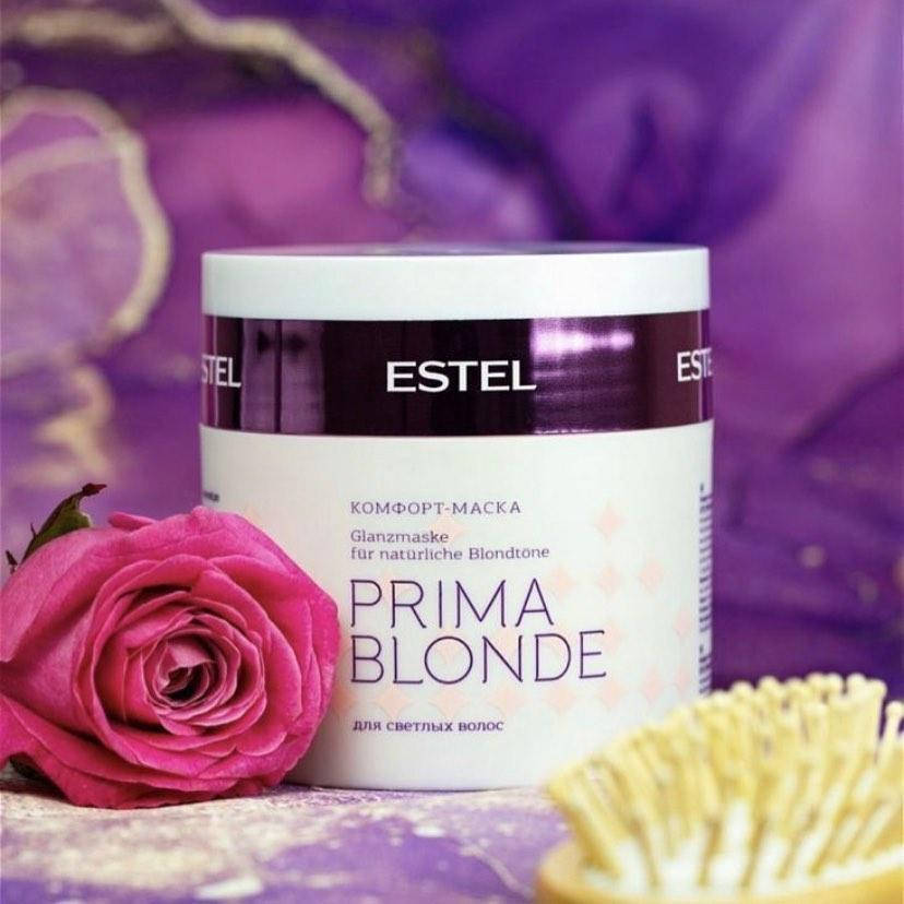 

Комфорт-маска Estel Professional Prima Blonde для волос оттенка блонд, 300 мл