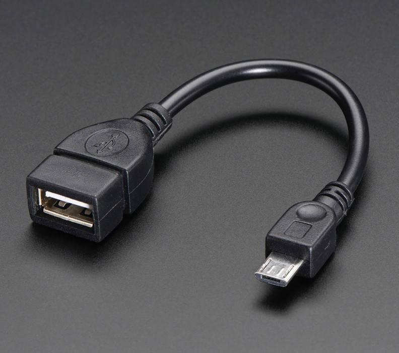 

OTG Кабель Переходник USB (мама) — micro USB (папа) Адаптер