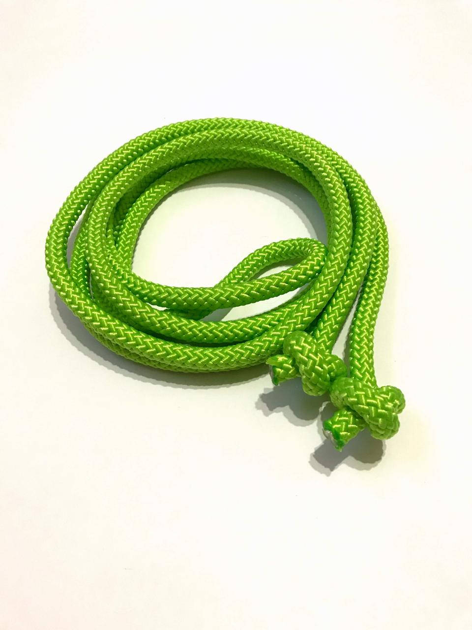 

Скакалка гимнастическая скакалка для гимнастики скакалка для художественной гимнастики 3 метра салатовая 10 мм