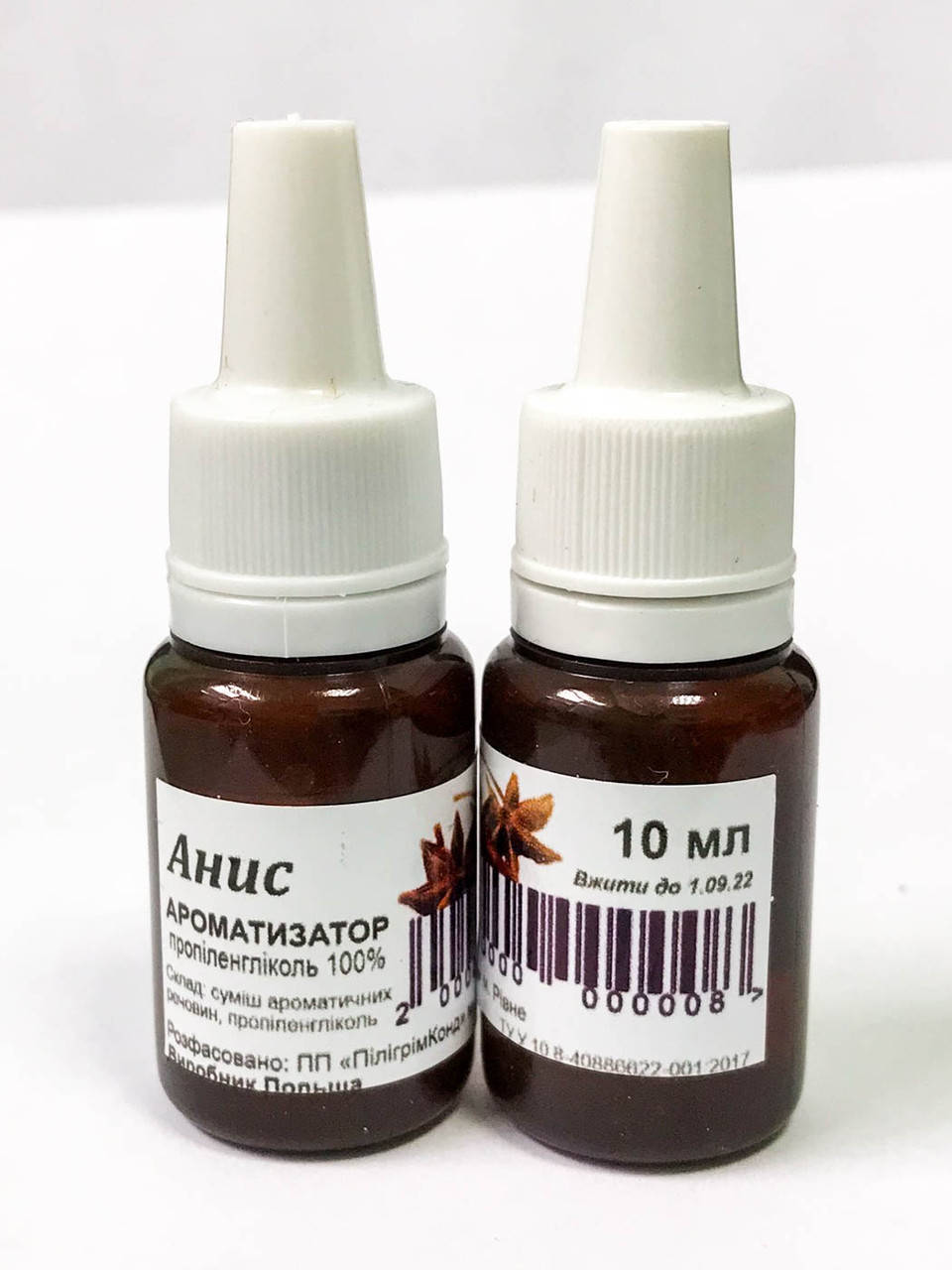 

Ароматизатор харчовий Аніс 10мл \ Ароматизатор пищевой Анис 10мл