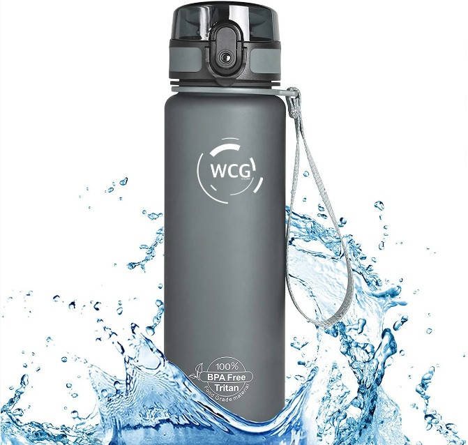 

Спортивная Бутылка для воды WCG Grey 1 л