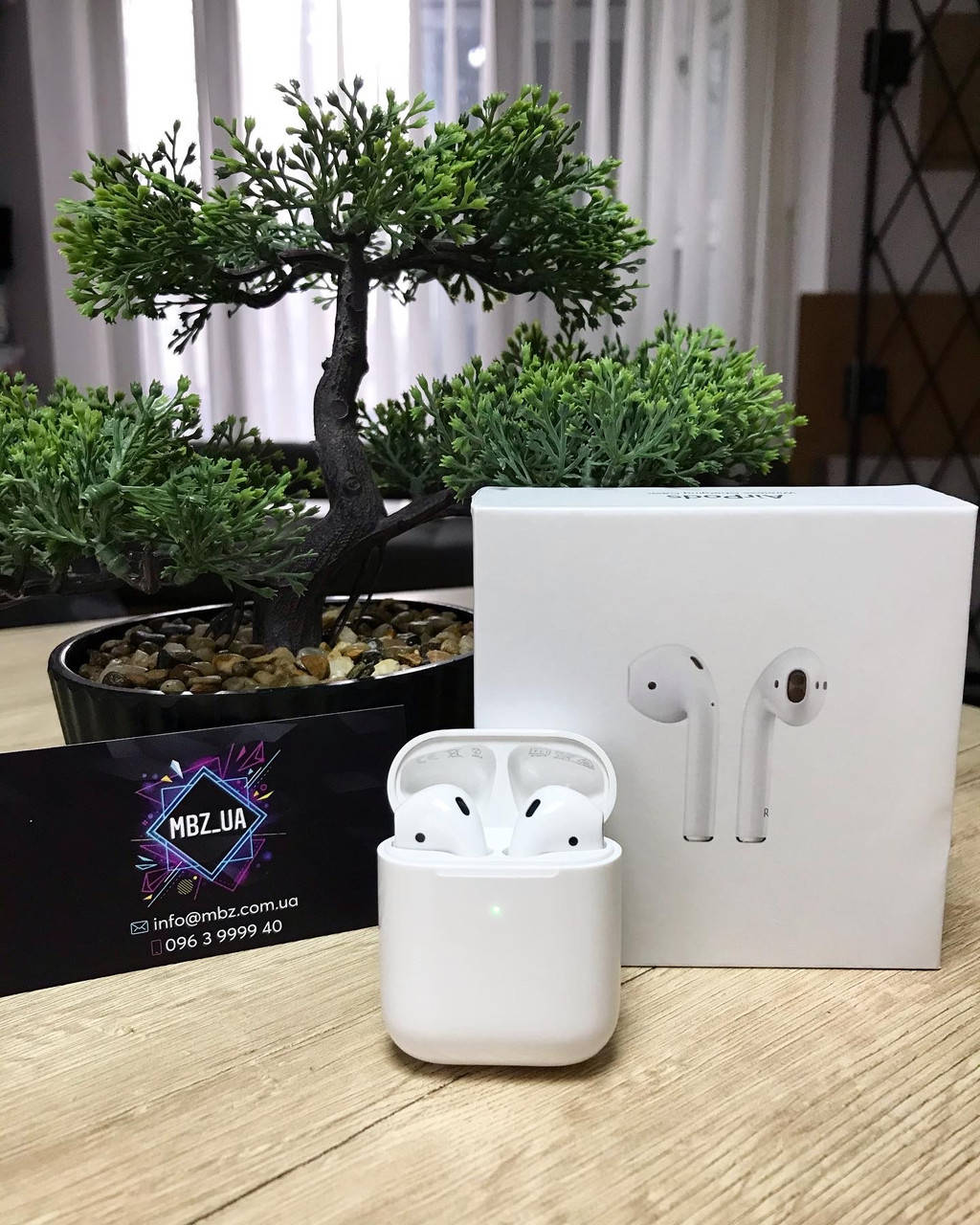 

Навушники Apple AirPods 2 Original series 1:1 Bluetooth, Белый