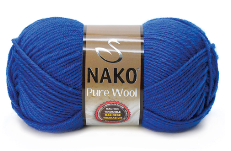 

Nako Pure Wool василек № 5329