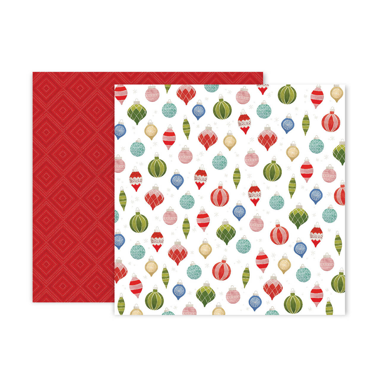 

Папір двосторонній - 11 - Together For Christmas - Pink Paislee - 30x30