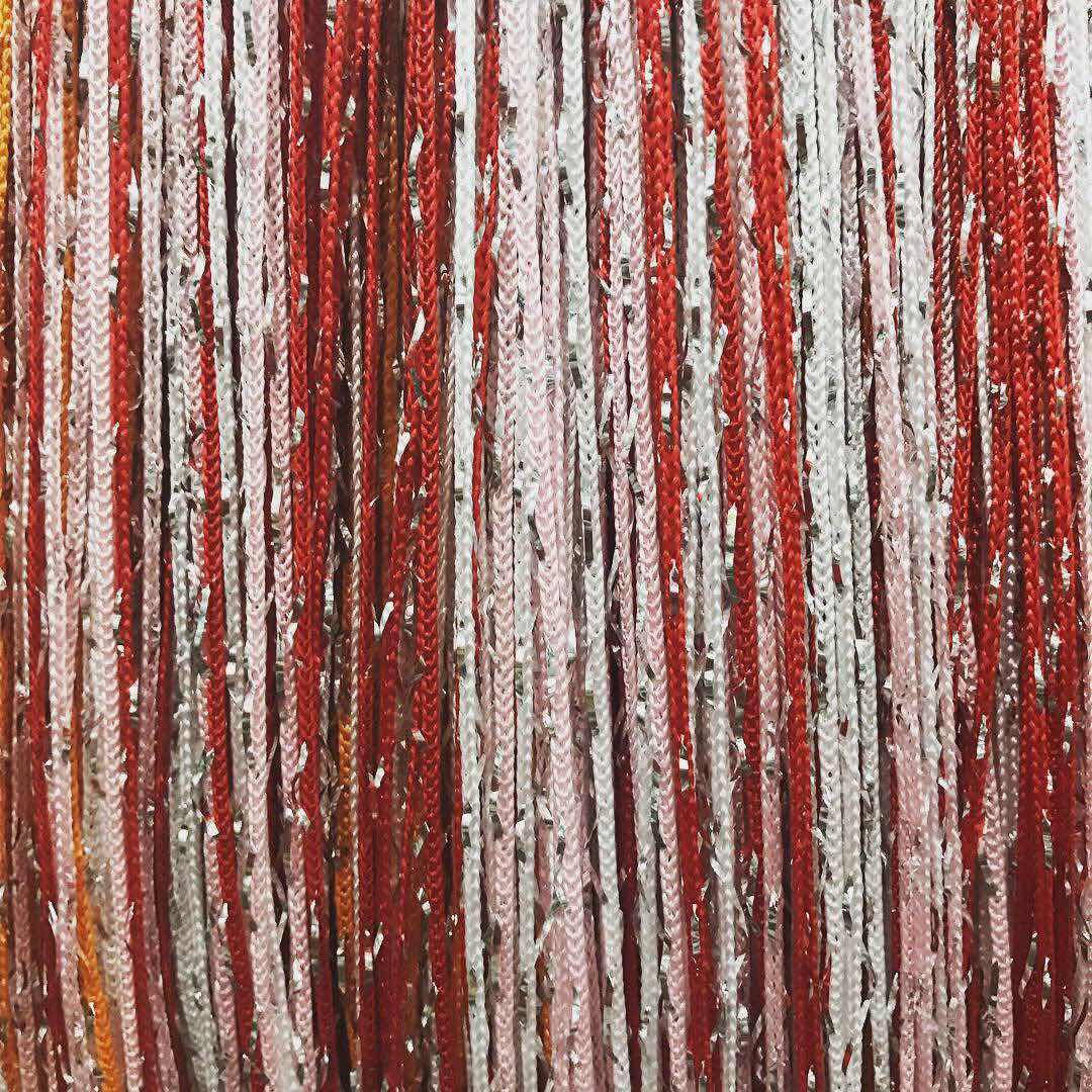 

Шторы нити Радуга Дождь №1+5+17, кисея 3х3 м