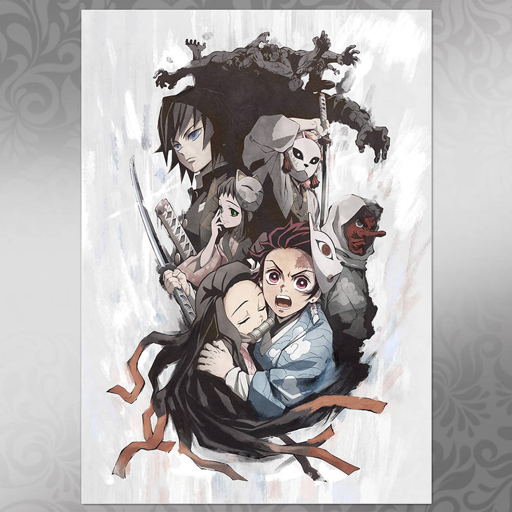 

Плакат Аниме Kimetsu no Yaiba 019