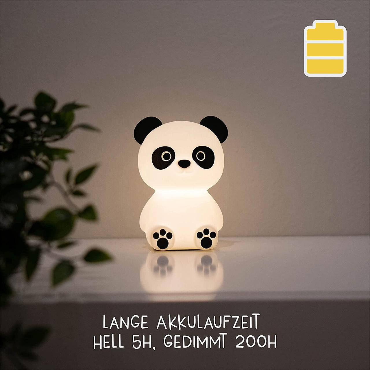 

Светодиодный ночник MegaLight Paddy Panda для детей