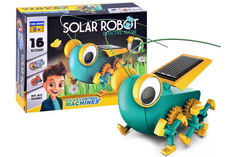 

Конструктор робот на солнечной батарее Solar Robot 1012, Разные цвета