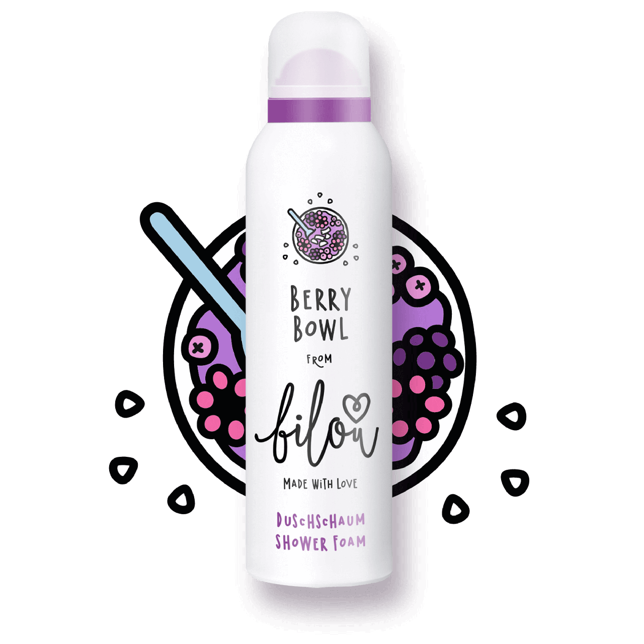 

Пенка для душа Bilou Berry Bowl 200 мл