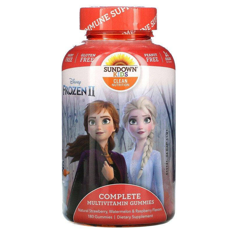 

Sundown Naturals Kids Disney Frozen II 180 жевалок