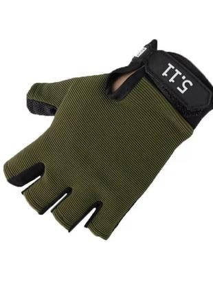 

Тактические перчатки беспалые 5.11 тонкие 4665 XL